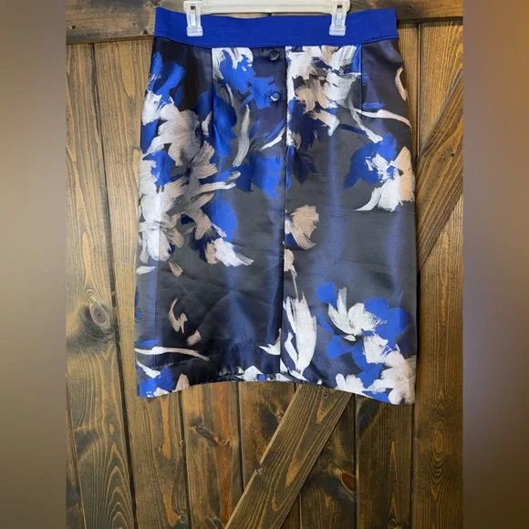 Rickie Freeman Teri Jon Jacket Skirt Fringe Trim Set - Picture 4 of 13